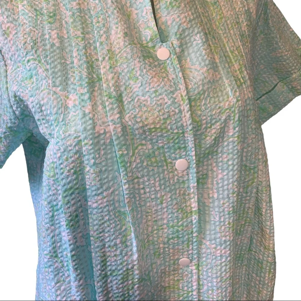 Miss Elaine House Dress Size S - Picture 8 of 9